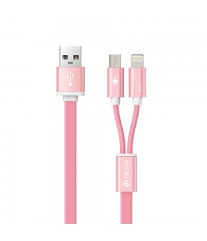 Кабелі Devia Charge Cable 2 in1 