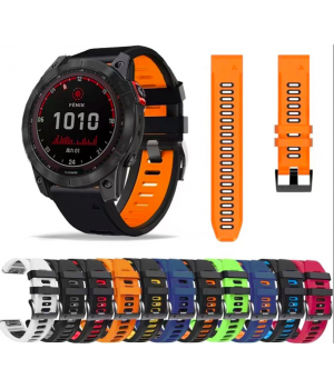 Аксесуари Garmin ремінець Sport Band Fenix 8/7/7X/6/6X Pro/5/5 X Plus (26mm)