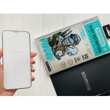 Скло iPhone 12 Pro Max Samos 9d Full Screen Matte glass  black