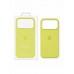 Кейсы iPhone 17 Pro Max Apple Silicone Case Original with MagSafe + Sensor Button and Animation