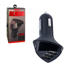 Автозарядне Remax Car Charger Aliens 3 USB