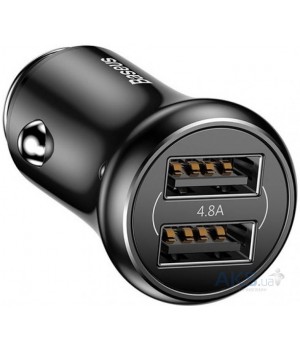 Автозарядне Baseus Golden Contactor Fast Charging Dual USB 
