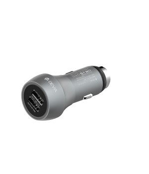 Автозарядне Devia Car charger Hammer QC3.0 Dual USB Port 