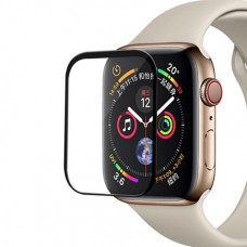Скло iWatch COTEetCi 4D Full Glue Glass black 44mm