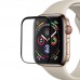 Скло iWatch COTEetCi 4D Full Glue Glass black 44mm