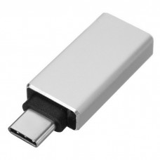 Перехідники Type-C to USB Adapter silver