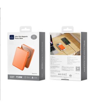 Зовнішні акумулятори Ultra Thin Magnetic Power Bank (3C) P15 5000mAh