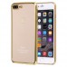 Кейси iPhone 7plus/8plus Силікон з Блискучим Обідком 