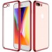 Кейси iPhone 7plus/8plus Силікон з Блискучим Обідком 