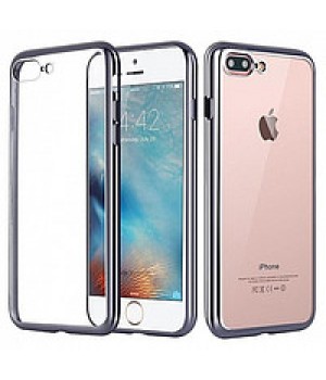 Кейси iPhone 7plus/8plus Силікон з Блискучим Обідком 