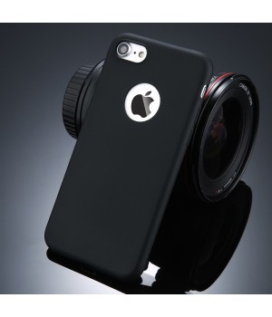 Кейси iPhone 7plus/8plus Матовий з вирізом силікон