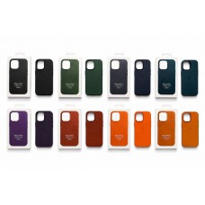 Кейсы iPhone 14 Pro Apple Leather Case with MagSafe and Animations