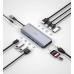 Перехідник Wiwu Alpha 12 in 1 (USB3.0*3+USB2.0*3+HDMI*1+RJ45*1+SD*1+TF*1+3.5mm audio jack+TYPE-C)