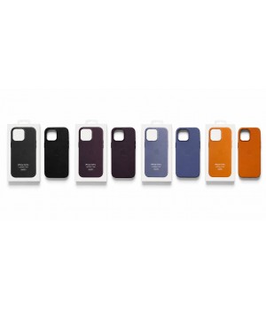 Кейсы iPhone 13 Pro Apple Leather Case with MagSafe and Animations