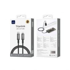 Кабели Wiwu 240W Titanlink Series Charging Cable 1.5M Wi-C058 C-C