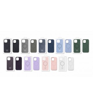 Кейси iPhone 15 Pro Max Colour Silicone case with MagSafe