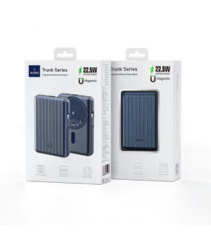Зовнішні акумулятори Power Bank Trunk Series Magnetic Wireless Power Bank PP03 10000mAh