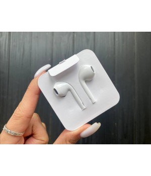 Навушники Apple EarPods Lightning Connector copy (no box)