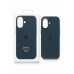 Кейсы iPhone 16 Apple Silicone Case Original with MagSafe + Sensor Button and Animation