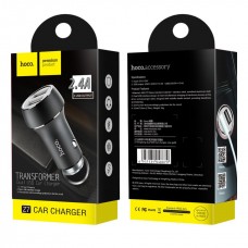 Автозарядне Hoco Car Charger Z7 Kingkong Dual USB 