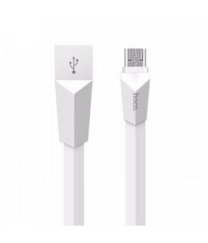 Кабелі Hoco Zinc Alloy Rhombus Micro USB Charging Cable