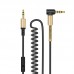 Hoco AUX Spring Audio Cable (With Mic) 