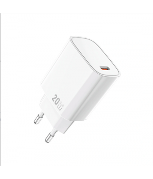 Блок живлення 20W Essen GaN Fast Charger Wi-G007 EU