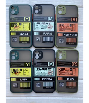 Кейси iPhone 11 Matte Skin Ticket series