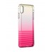 Кейси iPhone Xs Max Baseus Colorful Airbag Case trans-red