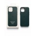 Кейсы iPhone 12 mini Apple Leather Case with MagSafe