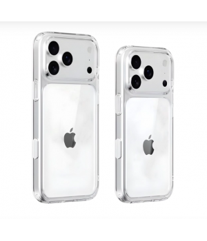 Кейсы iPhone 18 Pro Max Apple Clear Case with MagSafe and Animation White Circle