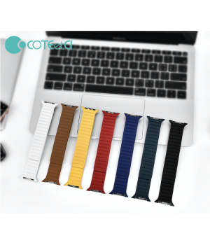 Аксесуари iWatch Ремінець COTEetCi Leather Dual Magnetic Watch Band 42/44mm