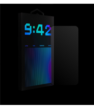 Захисне скло 9:42 Black Side Glass для iPhone 16 Pro / 17