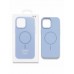 Кейсы iPhone 15 Colour Silicone case with MagSafe