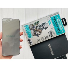 Скло iPhone 12Pro Max Samos 9d Full Screen Anti-peep black