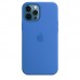 Кейсы iPhone 12 Pro Max Apple Silicone Case Original with MagSafe and Animation