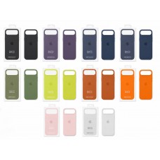Кейсы iPhone 17 Pro Apple Silicone Case Original with MagSafe + Sensor Button and Animation