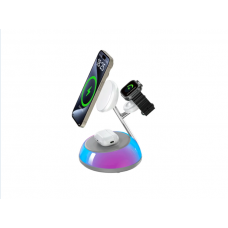 Беспроводные зарядные устройства Aurora Qi2.0 3 in 1 Wireless Charger Wi-W036