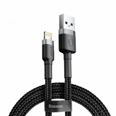 Кабелі Baseus Lightning Back Carbo Cable 1.2m