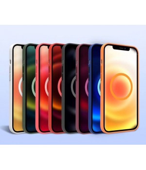Кейси iPhone 12 mini Apple Silicone Case Original with MagSafe and Animation