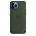 Кейсы iPhone 12 Pro Max Apple Silicone Case Original with MagSafe and Animation