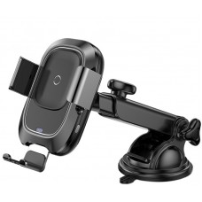Автотримач Baseus Smart Vehicle Bracket Wireless Charger 