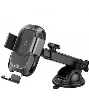 Автотримач Baseus Smart Vehicle Bracket Wireless Charger 