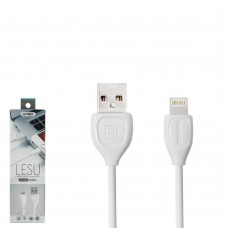 Кабелі Remax Lesu Data Cable for Micro white 