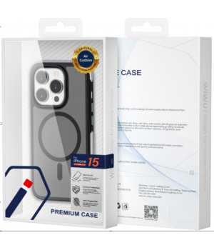 Premium case for IP15 Pro max ZKK-012 Black