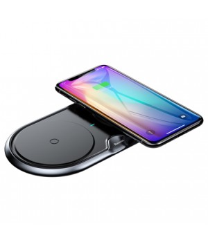 Безпровідні зарядні пристрої Baseus Dual Plastic Style Wireless Charger