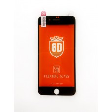 Скло iPhone 7plus/8plus 9D Flexible Glass black