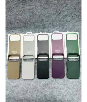 Кейси iPhone 17 Air Apple Leather Case with MagSafe and Animations