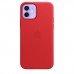 Кейсы iPhone 12 mini Apple Silicone Case Original with MagSafe and Animation