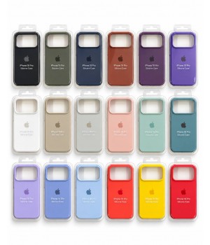 Кейси iPhone 18 Pro Apple Silicone Case Copy